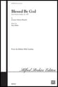 Blessed Be God SATB choral sheet music cover